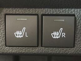 【シートヒーター】寒い日に重宝するシートヒーター！エアコンより早く温まってくれるので寒がりの人も安心ですね♪エアコンの温風は乾燥するから苦手、という方にもをおすすめです。