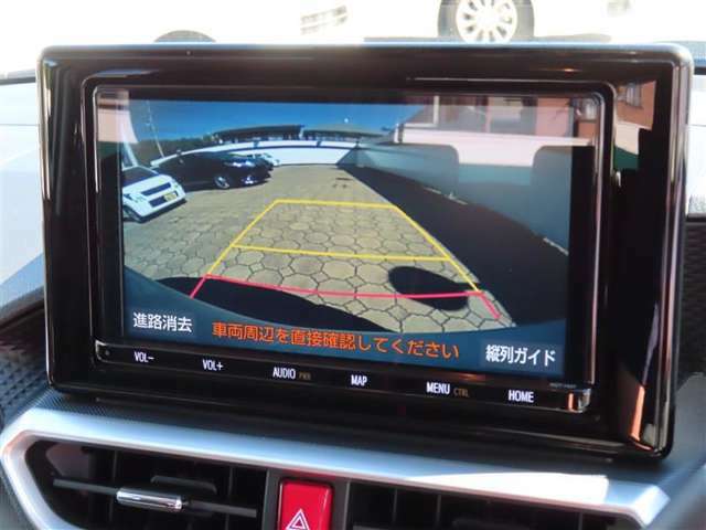 車庫入れラクラク、バックモニター付！バック駐車が苦手な方でもこれなら安心ですね☆