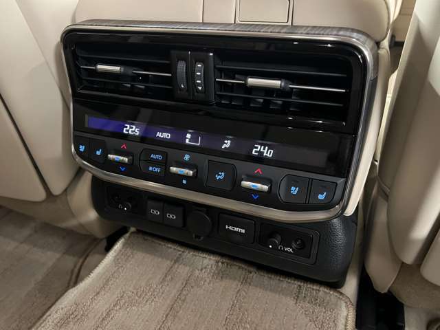 リア独立オートエアコン。ベンチレーション、シートヒーター。