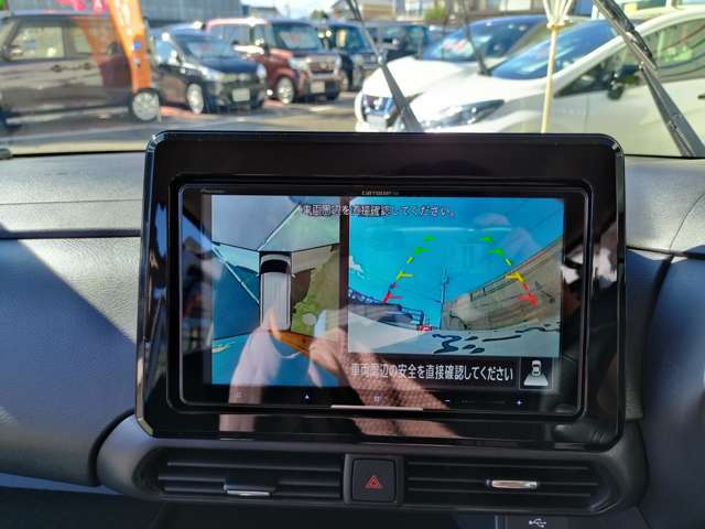 アラウンドビューモニターついてます