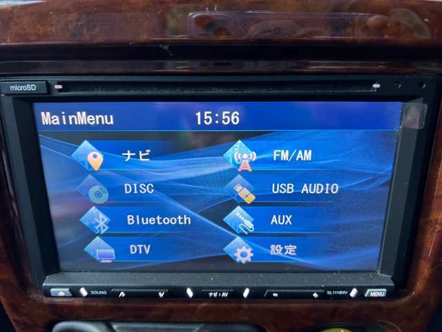 TV、Bluetooth、ラジオ等の機能も付いているため快適に運転することができますね！