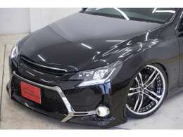 マークXのスポーティさのあるG’sバンパーで製作しております！！