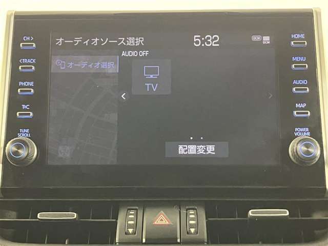 ディスプレイオーディオタイプのナビ搭載