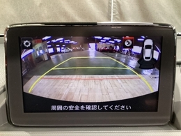 うれしいバックモニター付！後退時の不安感によるストレスから開放してくれます。