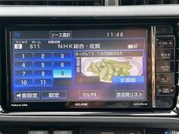【フルセグ】地上デジタルテレビ放送サービスをハイビジョン画質で視聴したり、データ放送を受信したりすることができます。