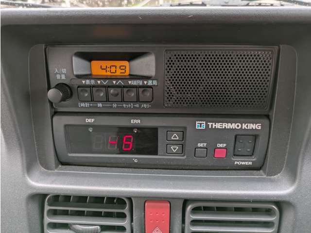 THERMO KING冷凍車　-5度設定