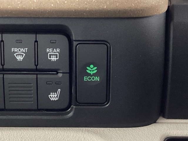 エコモードスイッチで省エネ運転も出来ます。