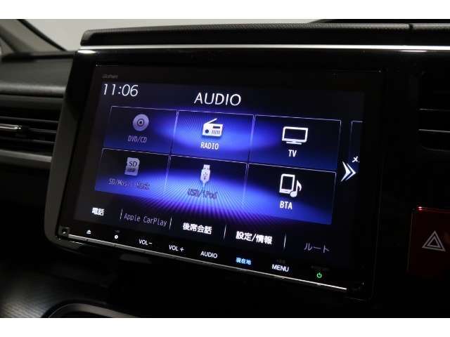 ナビゲーションももちろん装備☆多彩な機能で快適ドライブをアシスト☆オーディオ機能も充実していますね☆
