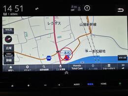 【カーナビ】ナビ利用時のマップ表示は見やすく、いつものドライブがグッと楽しくなります！