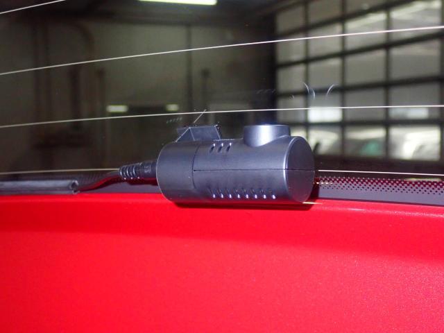 リアドライブレコーダー付き(Aftermarket）万一の時に画像が残るので安心です。