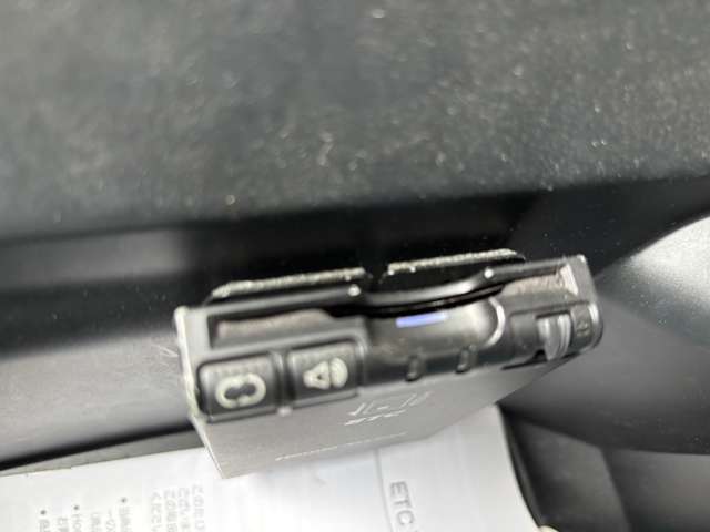 【ETC】ETCも装着されてますので高速道路走行時の料金支払いもスムーズです！