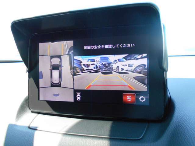 全方位モニター付き