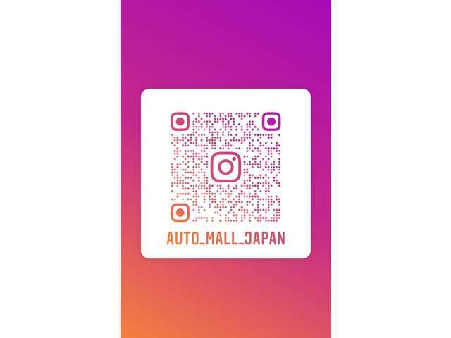 『　インスタグラムにてオートモールジャパンのアカウントあります！入庫車両の最新情報や、お得な情報、整備のアレコレ、スタッフのことなどいろんな情報が配信されています！　』