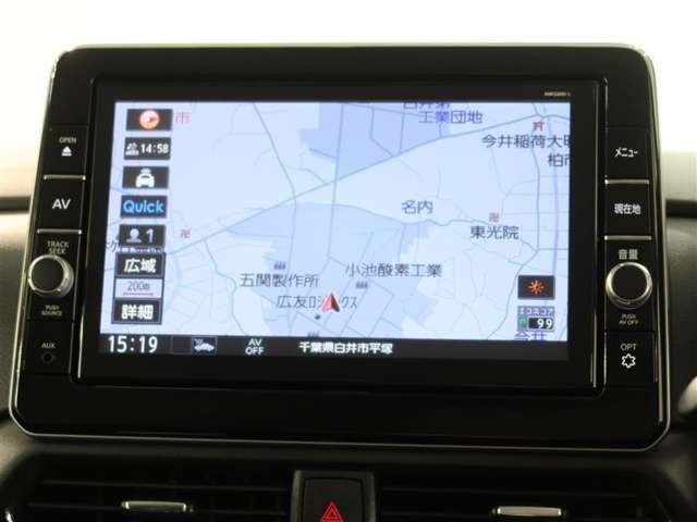 Bluetooth付きナビ装着車で知らない道もラクラク