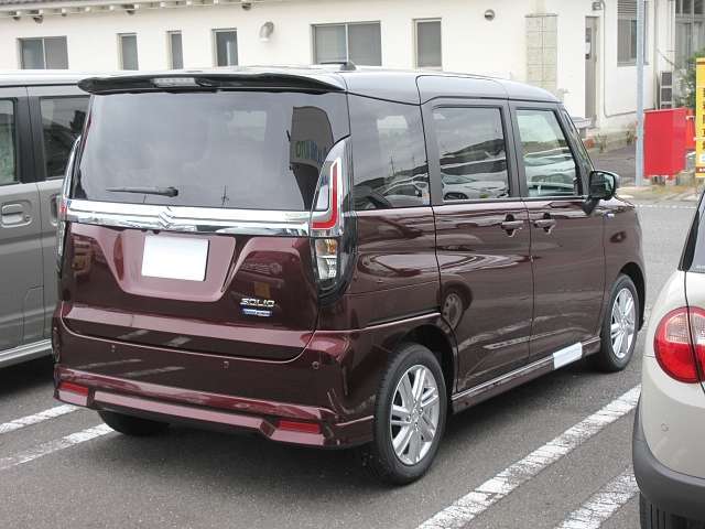 ソリオ・ハイブリッドMZ☆　全方位カメラ付き9インチナビ装着車☆　2トーンルーフ☆　デュアルセンサーブレーキサポート2☆　電子パーキングブレーキ☆　両側パワースライド☆　運転席＆助手席シートヒーター☆