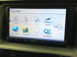 【TV付ナビゲーション】使いやすいナビで目的地までしっかり案内してくれます。各種オーディオ再生機能も充実しており、お車の運転がさらに楽しくなります！！