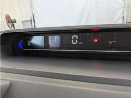 マルチインフォメーションディスプレイ付きのメーターです。エコ運転へ導く多彩な情報を表示してくれます。