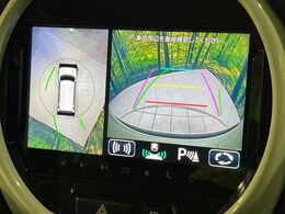 【全方位モニター用カメラ】専用のカメラにより、上から見下ろしたような視点で360度クルマの周囲を確認することができます☆死角部分も確認しやすく、狭い場所での切り返しや駐車もスムーズに行えます。