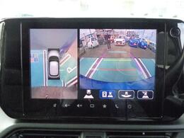 全方位カメラ付き9インチメモリーナビ装着車！