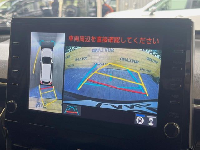 【パノラミックビューモニター】専用のカメラにより、上から見下ろしたような視点で360度クルマの周囲を確認することができます☆死角部分も確認しやすく、狭い場所での切り返しや駐車もスムーズに行えます。