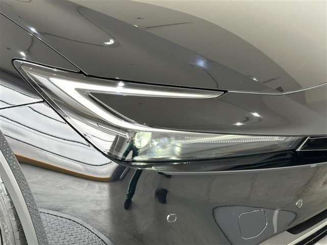 LEDヘッドライトです。デザイン性がよくとても明るいので、夜間の走行や悪天候でも安心です。しかも長寿命！