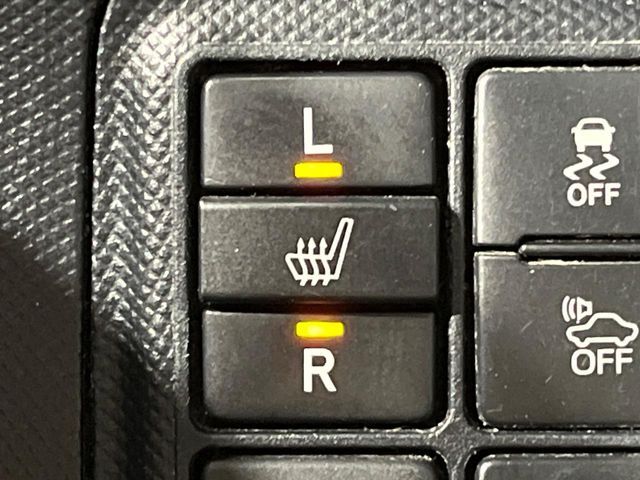 【シートヒーター】寒い日に重宝するシートヒーター！エアコンより早く温まってくれるので寒がりの人も安心ですね♪エアコンの温風は乾燥するから苦手、という方にもをおすすめです。