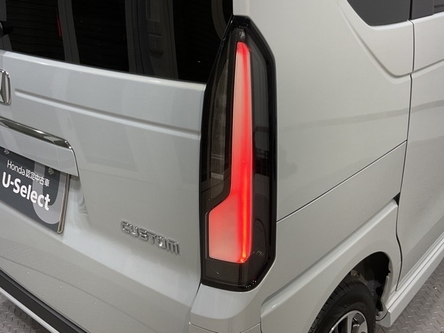 視認性がいいテールランプ。後続車にも存在をアピール。