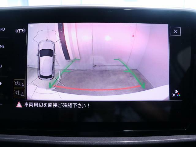 バックカメラです。結構高画質で見やすいです。コーナーセンサーも自動駐車もついています！
