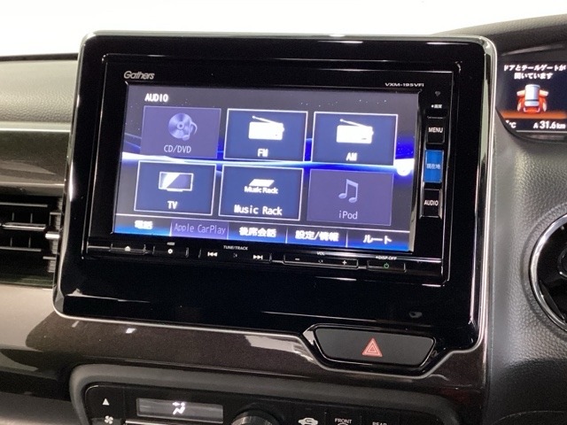 ナビ機能だけではありません、オーディオ機能も充実しています。