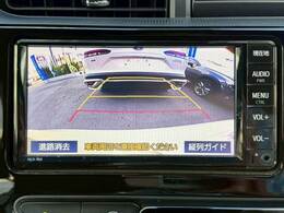 【バックカメラ】便利なバックカメラで安全確認もできます。駐車が苦手な方にもオススメな便利機能です。