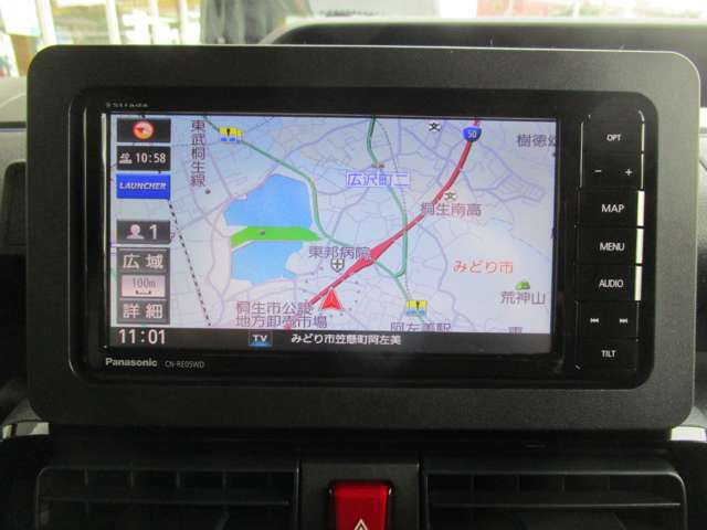 SDナビ/フルセグTV、CD、DVD再生、BluetoothオーディオOK♪　安心のバックカメラも装備しています！　☆☆ お問い合わせはお電話　0277-47-8181まで　お気軽に♪