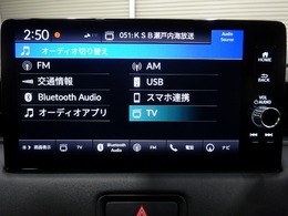 ホンダ純正ナビなのでダッシュボードにスッキリと収まっています。土地勘の無い所でも道に迷わず安心ですね！