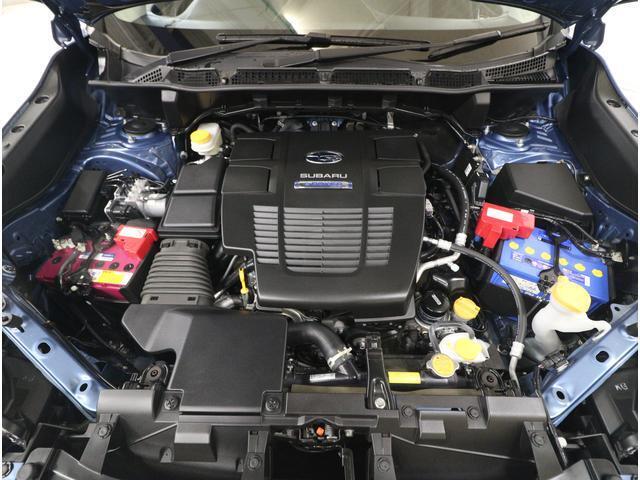 ■スバルと言えば水平対向エンジン。車体の低い位置に搭載されているので、万一の衝突時には、エンジンルームの下へ潜り込み、室内の乗員の被害軽減に貢献致します。