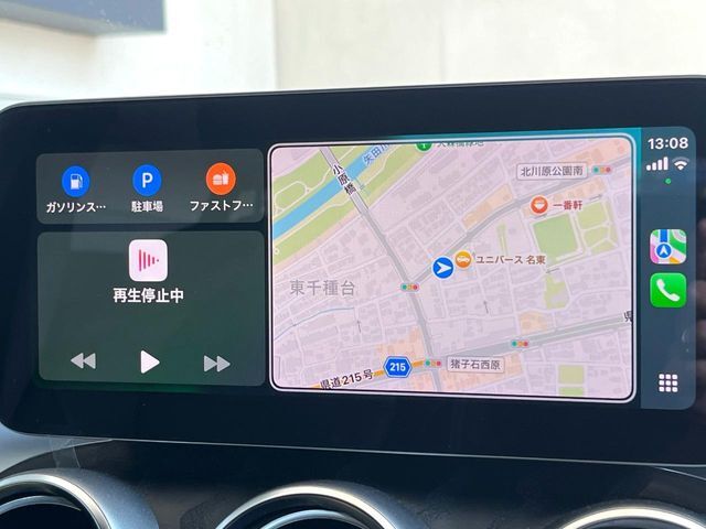 ●Apple　Car　Play：スマホとの有線接続で、ナビ・オーディオ再生などスマホのアプリ機能が画面でも使える便利機能です！