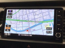 ギャザズナビ搭載です。知らない道も安心ですね！