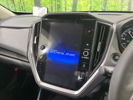 【11.6インチナビ】スマートフォン感覚で使用できる、インパクトのある11.6インチナビを装備！ナビやオーディオ操作はもちろん、各種車両情報もこの画面から確認・設定できます♪