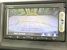 【バックカメラ】駐車時に後方がリアルタイム映像で確認できます。大型商業施設や立体駐車場での駐車時や、夜間のバック時に大活躍！運転スキルに関わらず、今や必須となった装備のひとつです！