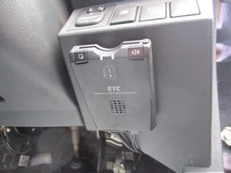 ETC車載器で有料道路も楽々です。