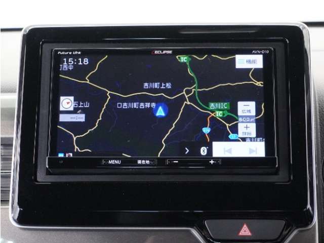 ◆ナビ（AVN-D10）◆初めての場所もナビゲーションがご案内！楽しい旅行をサポートします。※社外品の為、保証対象外