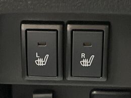 【シートヒーター】寒い日に重宝するシートヒーター！エアコンより早く温まってくれるので寒がりの人も安心ですね♪エアコンの温風は乾燥するから苦手、という方にもをおすすめです。