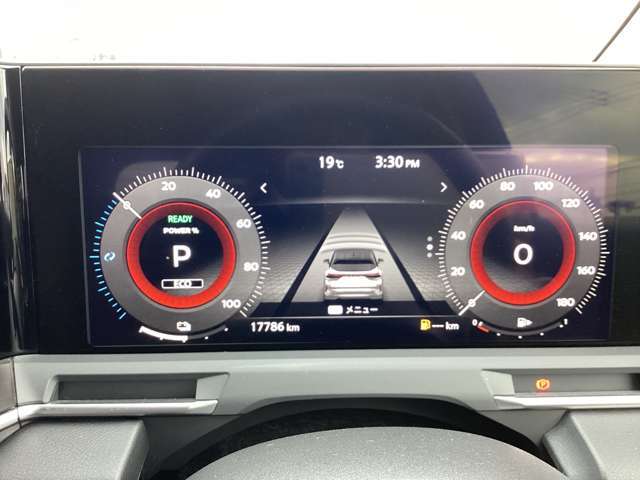 メーター類　見やすい大きい表示です！