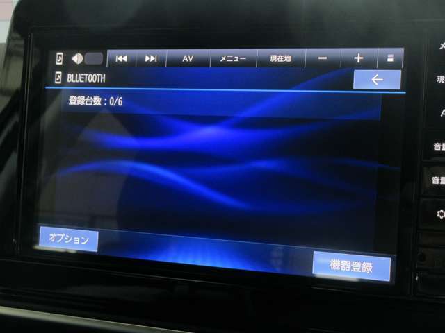 ナビはBluetoothAudio対応です。