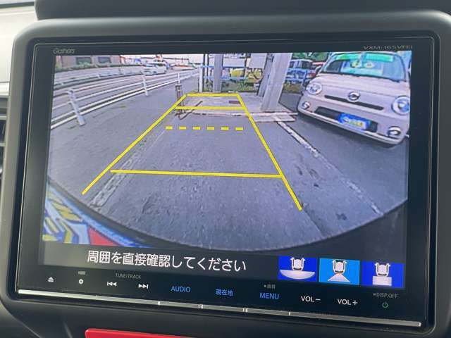 バックカメラ、常識ですね！