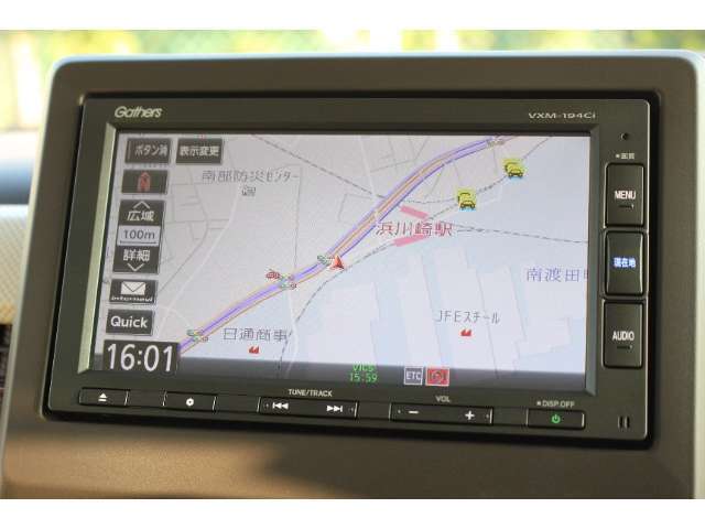 ナビはホンダ純正VXM-194Ci　Bluetoothオーディオも接続可能。