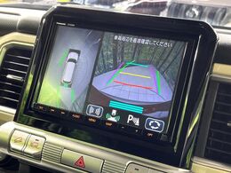 【全方位モニター用カメラ】専用のカメラにより、上から見下ろしたような視点で360度クルマの周囲を確認することができます☆死角部分も確認しやすく、狭い場所での切り返しや駐車もスムーズに行えます。