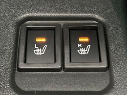 【シートヒーター】寒い日に重宝するシートヒーター！エアコンより早く温まってくれるので寒がりの人も安心ですね♪エアコンの温風は乾燥するから苦手、という方にもをおすすめです。