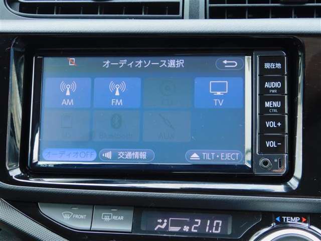 ワンセグやBluetoothオーディオ再生機能付き