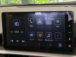 【ディスプレイオーディオ9型】お手持ちのスマートフォンとの連携で、ナビや音楽再生など各種アプリを使用可能。スマホに近い感覚でお使いいただけます♪