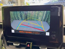 【バックカメラ】駐車時に後方がリアルタイム映像で確認できます。大型商業施設や立体駐車場での駐車時や、夜間のバック時に大活躍！運転スキルに関わらず、今や必須となった装備のひとつです！