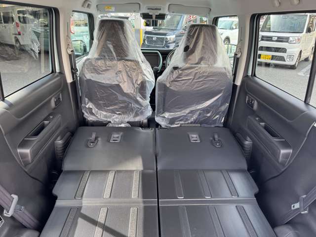 防汚加工のラゲッジスペース